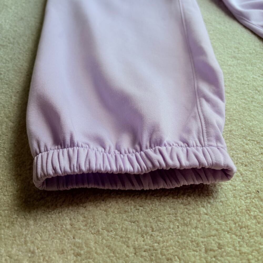 Scarlett Purple Track Pants with Elastic Cuffs and Drawstring Waistband - Picture 5 of 6